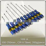 Guangzhou Factory Magnetic Rubber Handle Screwdriver