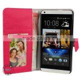 Shockproof Leather Wallet Case for HTC Desire 816, Cell Phone Case for HTC Desire 816