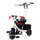 Baby Tricycle/quality Baby Stroller/baby Bicycle With Pedals, Rear Bags, Sun-fender, Bell Ring/ Children Bike YQ10-36 thumbnail-5
