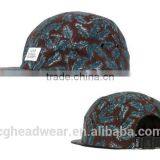 Direct Factory Unisex Fashion 5 Panel Hat/ Snapback Hat/ Logo Embroidery Blank 5 Panel Camp Cap thumbnail-1