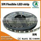 5m Black PCB Board 5050 Cuttable Led Strips Waterproof Red