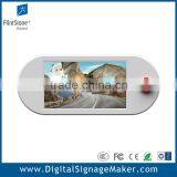 In Store Shelf Lithium Battery 9 Inch Lcd Advertising Display