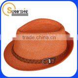 Sunny Shine Custom Fashion Jazz Straw Party Hat Quality Choice thumbnail-1