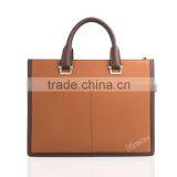 Wholesale Brown Top Quality Men Leather Shoulder Bag Branded Handbag thumbnail-2