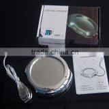 Electroplate Shiny Usb Hub Cup/mug Warmer With Usb Hub thumbnail-5