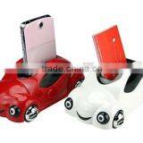 Gracious Mirror Surface 4 Port USB HUB Car Shape