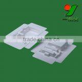 China Manufacturer Biodegradable Sugarcane Bagasse Pulp Molded Tray , Natural Color Smooth Surface Packaging thumbnail-5