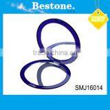 Mixed Colors Round Shape Plastic Personallized Folding Pocket Mirror thumbnail-1