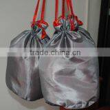 Round Bottom Satin Pouch thumbnail-1