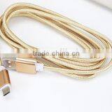 METAL SHELL FAST SPEED NYLON BRAIDED USB CHARGER CABLE FOR ANDROID thumbnail-1