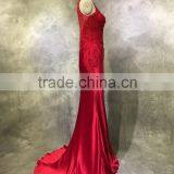 Custom Popular Newest Hot Sell High Quality See Through Evening Dresses thumbnail-3