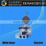 Stainless Steel Single Head Belgian Waffle Maker Machine