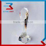 hot sale crystal trophy for Honor Memorial medal