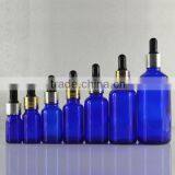 10ml 60ml 120ml 30ml Amber Cobalt Blue Clear E-liquid Glass Dropper Bottles With Screw Cap thumbnail-2
