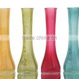 Ribbed Antique Colored Glass Vase thumbnail-2