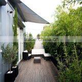Eco-friendly Grey Wpc Wood Deck Floor Composite Decking
