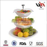 Ceramic Tableware 3-tier Serving Plate thumbnail-1