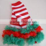Wholesale Boutique Kaiya Baby Christmas Knitted Chevron Ruffle Leg Warmer thumbnail-6