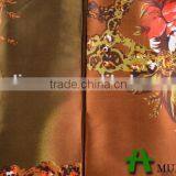 Shaoxing Textile Polyester 50D Floral Print Satin Fabric/ Wholesale Satin Robe Fabric thumbnail-2