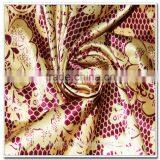 100% Polyester Printed Silk Satin Designer Fabric thumbnail-1
