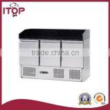 Direct Cooling Refrigerated Counters for Pizza