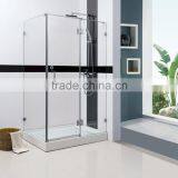 Fancy Framed Tempered Glass Bath Shower Room thumbnail-2