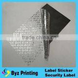 New Arrive High-quality Delicate Hologram Film Sticker Printing Hologram Void Sticker thumbnail-6