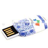 New Design China Supplier Blue And White Porcelain USB Flash Drive ,special Ceramic Usb Disk With Real Capacity, Thumb Pendrive thumbnail-6
