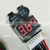 1-8S Lipo Battery Tester Low Voltage Buzzer Alarm