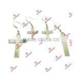 Metal Fashion Simple Style Cross Pendant Earrings Jewellery (CPE51031) thumbnail-1