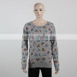 F5W14364 High Quality Wholesale Cewneck Sweatshirt Women thumbnail-1