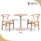 Wholesale Stackable Wood Design Dining Chair, Wood Chair Straw Seat thumbnail-2