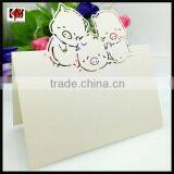Cute Pig Paper Cut Handwork Paper Greeting Card Wholesale thumbnail-2
