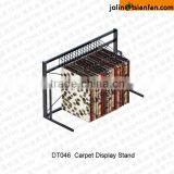 DT046 Carpet Sample Display Rack / Carpet Display Rack Stand