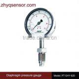 Standard Type M20*1.5 Flush Diaphragm Homogenizer Pressure Gauge thumbnail-2