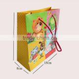 New Factory Price full color lovely kids decorate gift paper bag