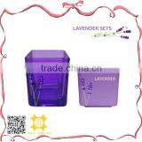 Latest Gifts Pretty Lavender Pattern Decorative Candle Holder thumbnail-1