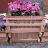 High Quality WPC Environmental Wood-Plastic Composites Flower Box thumbnail-4