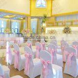 Single Face Pink Wide Satin Sashes for Weddings thumbnail-1