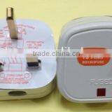 Hot Selling Cord Plug uk 3 Pin 13a Plug With Switch and LED Light