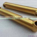 Titanium Anodized Golden Color BMX Cranks Custom Titanium Colorful Crank XACD Ti Bicycle BMX Crankset in China thumbnail-6