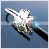 Pretty Flower Shape Metal Enamel Book Mark Gift for 2014 thumbnail-1