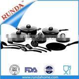 17pc Non-stick Cookware Set Kitchen Tools Pot WITH LID