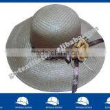 Lady Hat With Flower Trim thumbnail-1