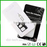 High Quality 5 in 1 Nano Sim Card Adapters Standard Sim Card & Tools for IPhone thumbnail-2