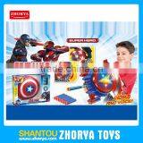 Zhorya boy game toys shield and ejector play set weapon toys with light and music