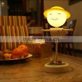 3D Scarecrow Kid's Night Light With Power Bank USB Rechargeable LED Table Lamp thumbnail-1