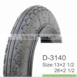 China New Motorcycle Tire 80 100 17 / 100 70 17