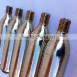 50 CO2 Cartridge 12g UN-threaded C02 12 Gram AIRSOFT Tire Inflator Paintball thumbnail-3