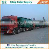 Tri-axle Volume Optional Bulk Powder Silo Semi Trailer, V Type Cement Tanker Trailer for Sale thumbnail-5
